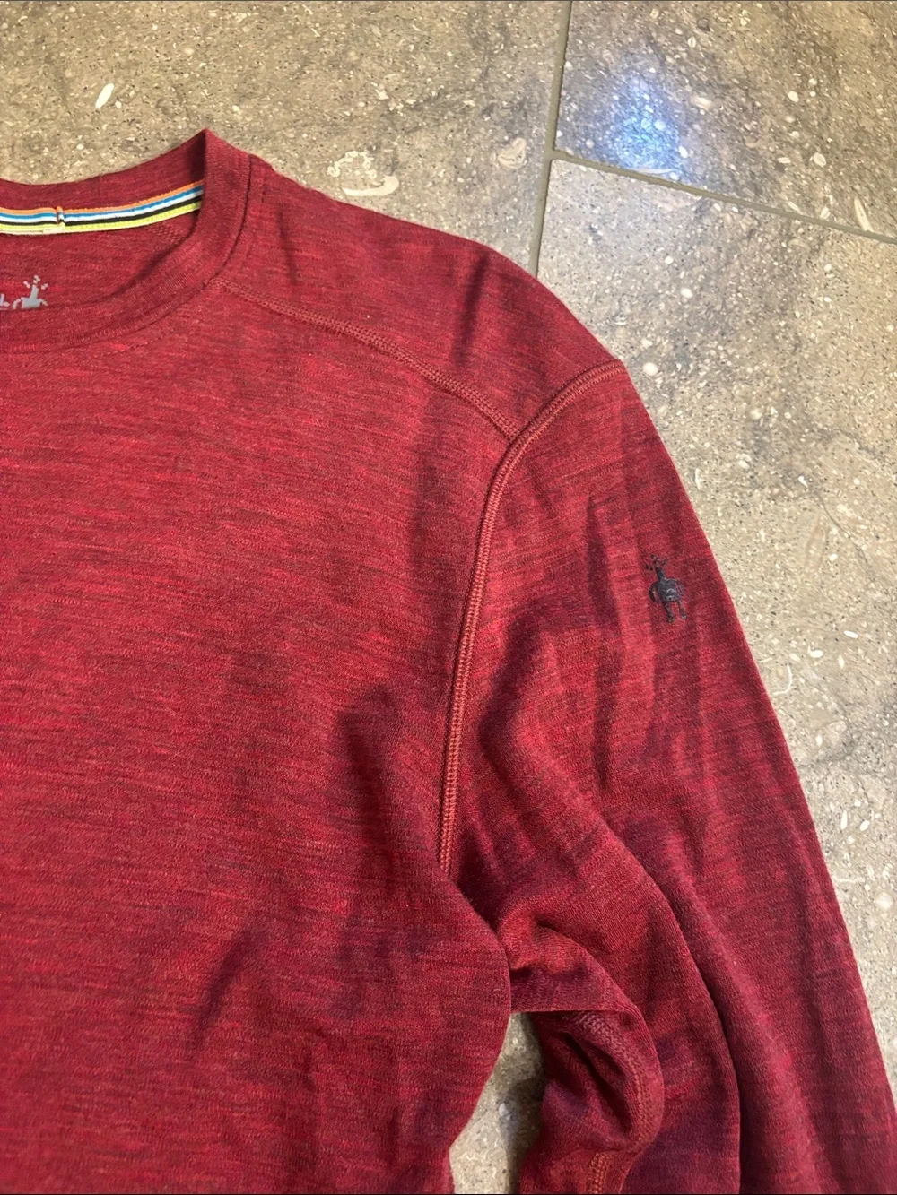 Smartwool crew, L red - Picture 6 of 12